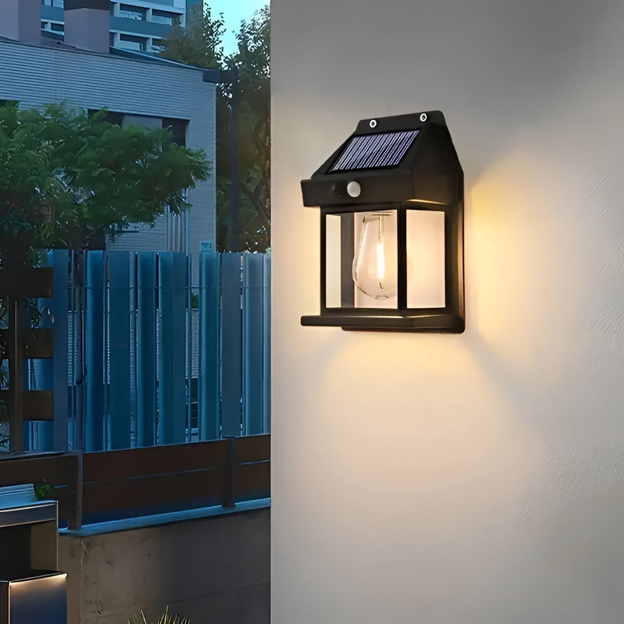 Luminex - Modern Solar Wall Light with Motion Sensor