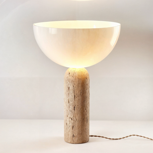 Lella Stone Lamp - Sleek Stone Table Lamp for Modern Interiors