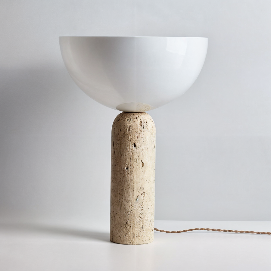 Lella Stone Lamp - Sleek Stone Table Lamp for Modern Interiors