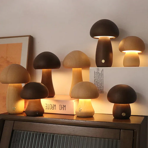 GlowGuild - Mushroom Style Beautiful Table Lamp