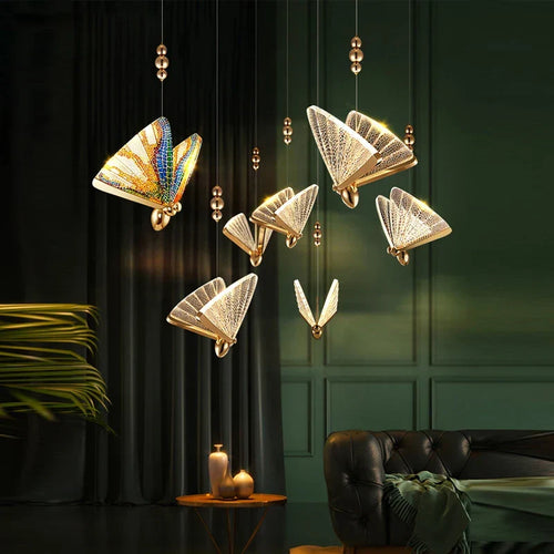 WingLight - Decorative Butterfly Pendant Light