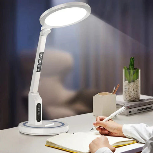 LumiTime - Multifunctional LED Desk Lamp with Clock