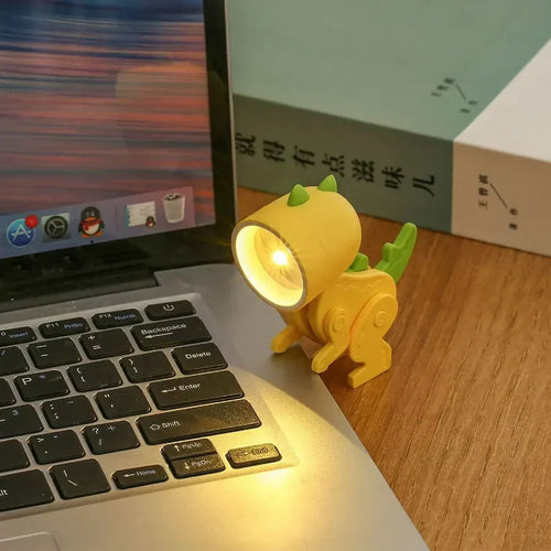 DinoGlow – Cute Dinosaur LED Table Lamp for Children's Room | Dimmable & Adjustable