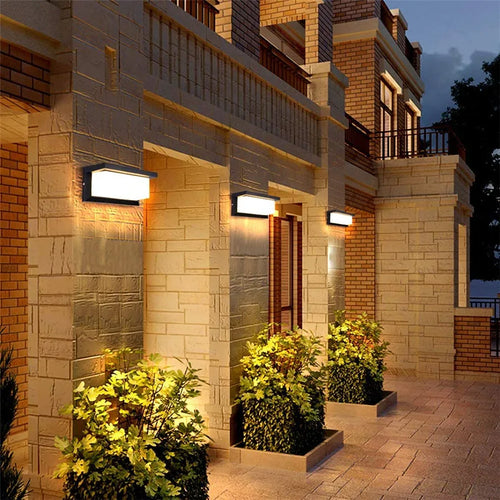 Stylish Outdoor Facade Lighting