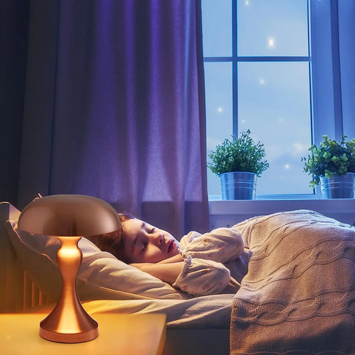 LumiGlow - Dimmable LED Reading Lamp with Night Light, Perfect for the Bedroom