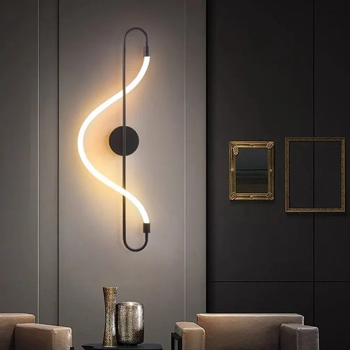 LumiForge - Modern Iron Wall Lamp