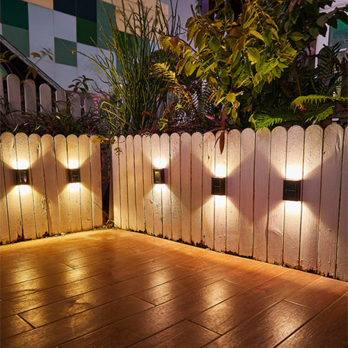 Solar LED Wall Light with Auto On/Off – Modern Design