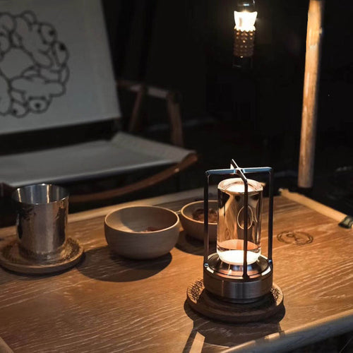 Portable LED Lantern with USB Charging Port and Various Light Settings