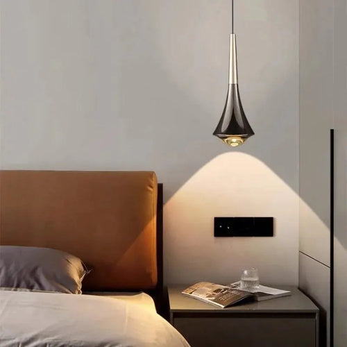 Luna Elegance - Silver-Plated Pendant Light