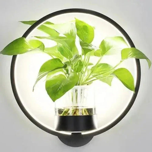 HerbaceousGlow - Radiant Wall Lamp