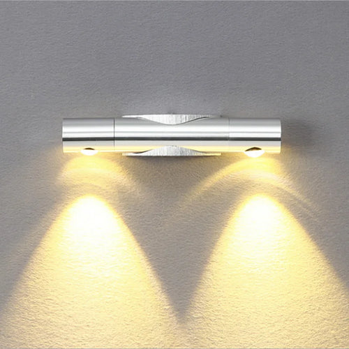 LumiBright - LED Wall Lamp with Double Spot – Modern Lighting for Indoor and Outdoor