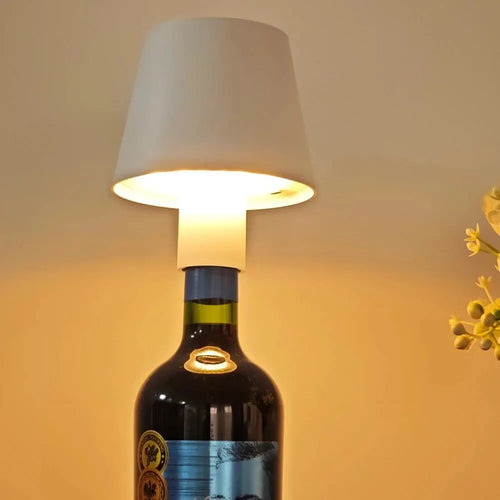 BottleGlow – LED Table Lamp for Wine Bottles, Dimmable & Wireless