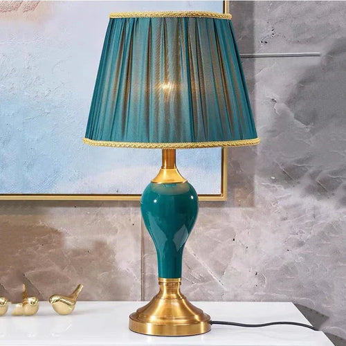 LumiCeram – Modern Ceramic Table Lamp, Stylish Lighting for Living Room & Bedroom
