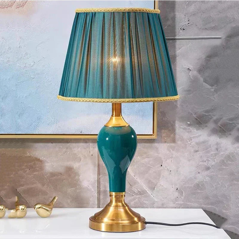 LumiCeram – Modern Ceramic Table Lamp, Stylish Lighting for Living Room & Bedroom