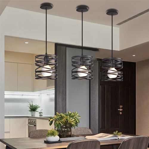 SteelWave - Metal Wire Lamp