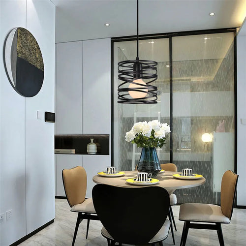 SteelWave - Metal Wire Lamp