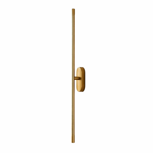 Minimalist LED Wall Light Up/Down – Gold Finish