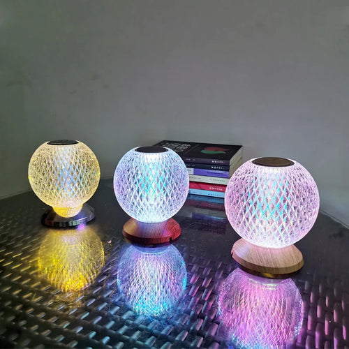 CrystalWave - Modern Wireless Crystal Lamp