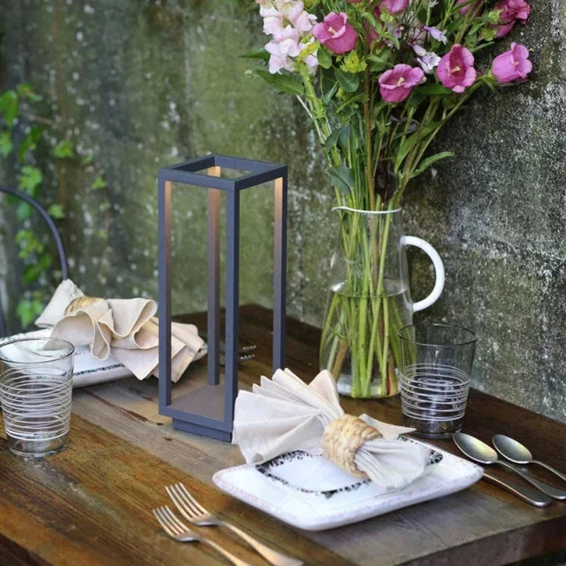 LumaGlow - Rechargeable LED Table Lamp, Dimmable and Energy-Efficient for Indoor & Outdoor