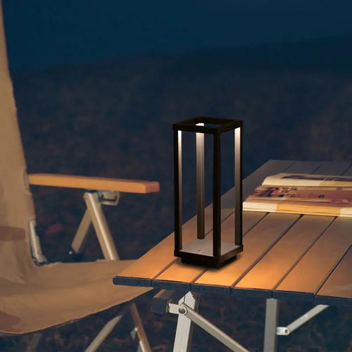 LumaGlow - Rechargeable LED Table Lamp, Dimmable and Energy-Efficient for Indoor & Outdoor