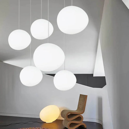 SphereShine - Round Glass Pendant Light