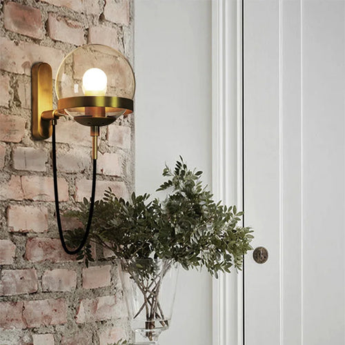 GlassGlow - Modern Glass Wall Lamp – LED Wall Lamp for Living Room and Hallway
