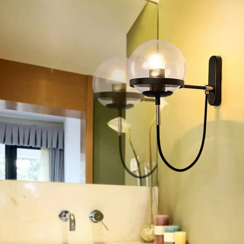 ModaSphere - Modern Glass Globe Wall Lamp | Stylish LED Lighting for Every Interior