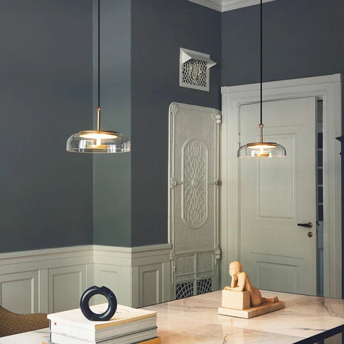 NovaGlow - Contemporary Glass Pendant Light