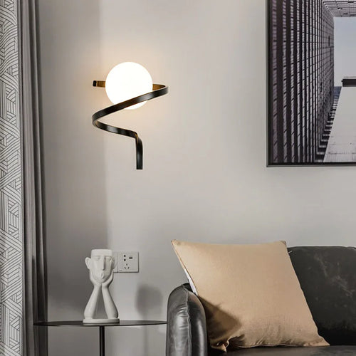 LumiElegance – Modern Glass Wall Lamp for a Luxurious Look