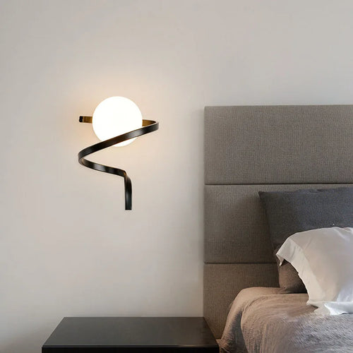 LumiElegance – Modern Glass Wall Lamp for a Luxurious Look