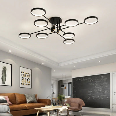 LumenElegance - Modern LED Chandelier