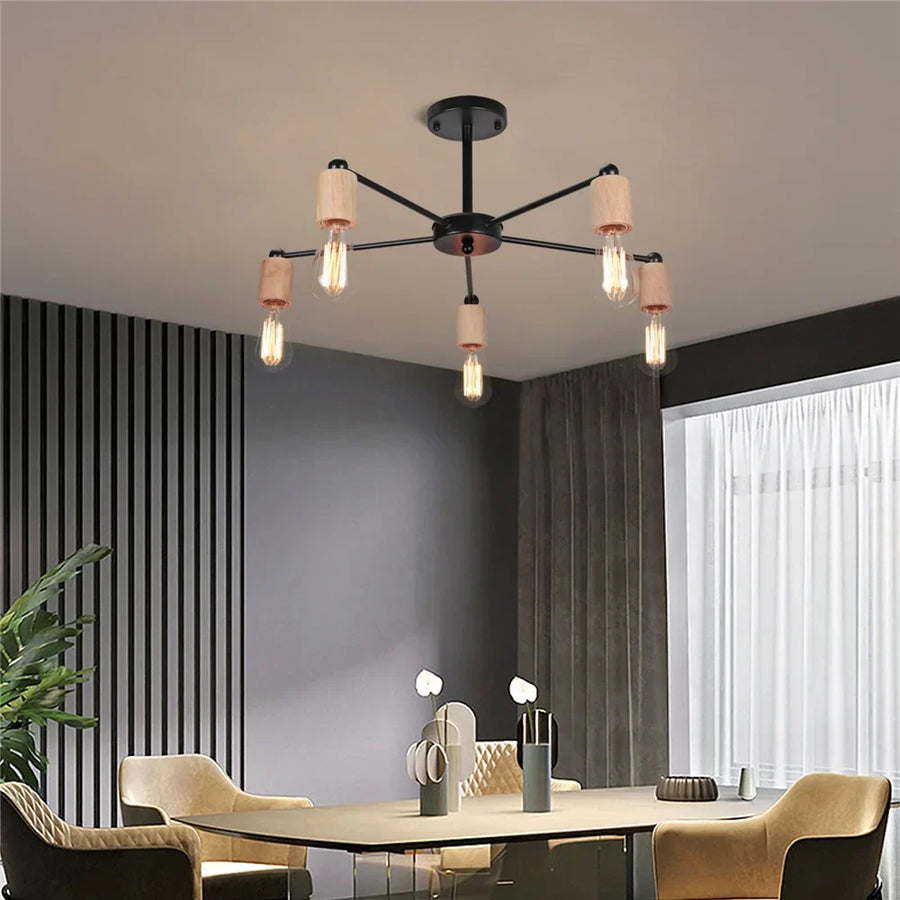NordicGleam - Scandinavian Loft Pendant Light