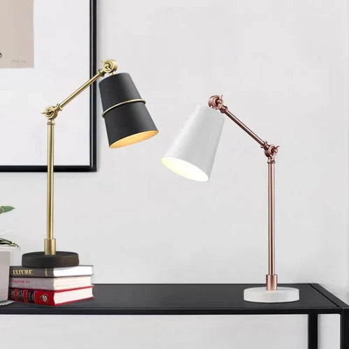 MonoGlow - Modern LED Table Lamp with Rotating Arm | Minimalist Design