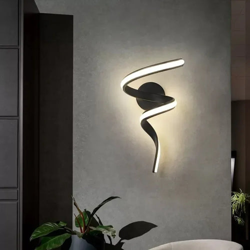 LumiSpiral - LED Wall Lamp with Modern Design