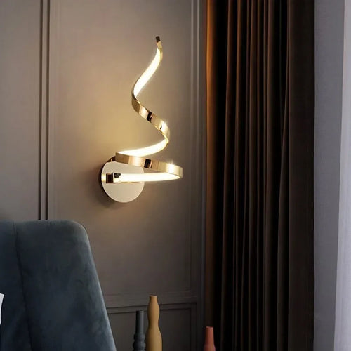 LumiSpiral - LED Wall Lamp with Modern Design