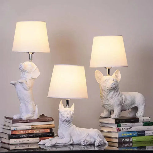 LumiDog – Playful LED Table Lamp in Puppy Design, Perfect for Living Room, Bedroom and Children's Room