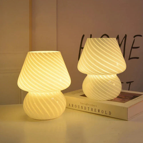 Radiance Glass Desk Lamp - Modern Table Lamp