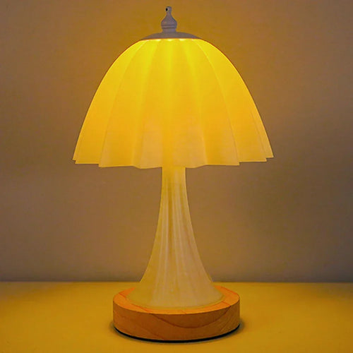 WoodGlow – Minimalist LED Table Lamp for Atmospheric Lighting