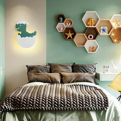 EggLight - Egg-Shaped Children's Wall Lamp – LED Night Lamp for Children's and Baby Rooms