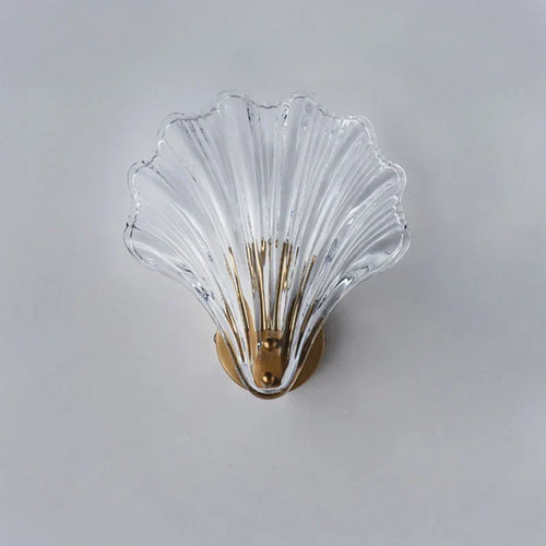 SeaShell - Shell-Shaped Glass Wall Lamp