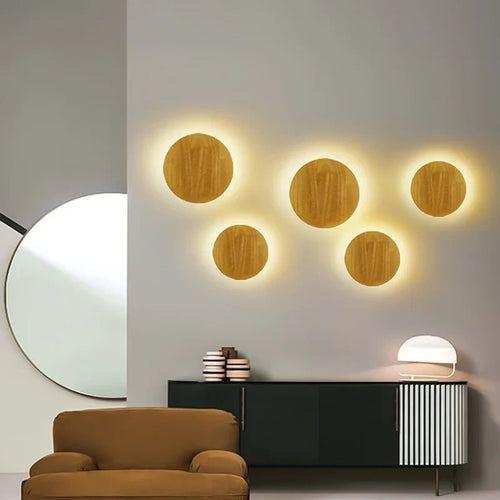 NordicGlow - Solid Wood Wall Lamp