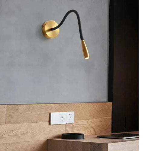 FlexiGlow - Modern LED Wall Lamp with Adjustable Arm