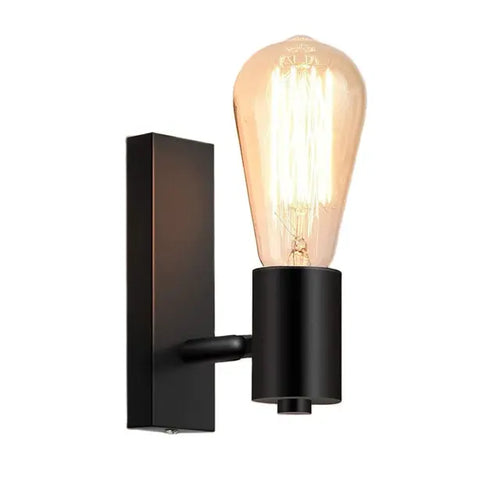 RetroCharm - Industrial Vintage Wall Lamp with E27 Fitting for Bedroom and Living Room