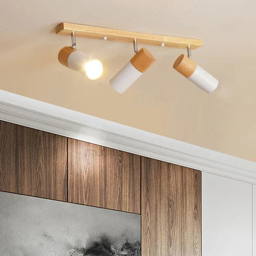 NordicBeam - Scandinavian Wooden Ceiling Light