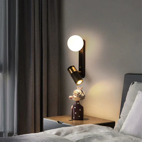 GlowLine – Minimalist Nordic LED Wall Lamp for Bedroom and Living Room