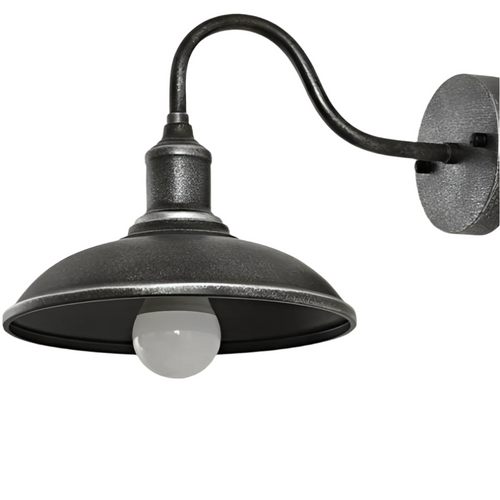 Outdoor LED Wall Light IP65 – Black Metal Housing