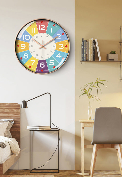 SilentClock – Wall Clock for Children's Room
