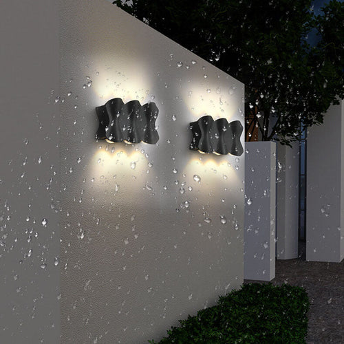 Modern Minimalist Waterproof Aluminum LED Wall Light