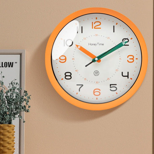 Ultra-Silent Wall Clock for Children's Room