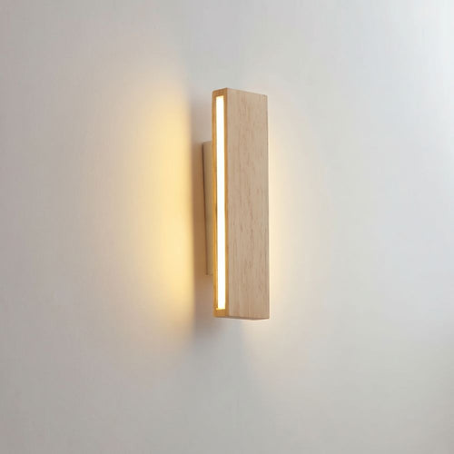 Rotating Wooden Wall Light Up/Down